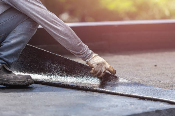Professional Emergency Waterproofing technician working in Hebron, IL